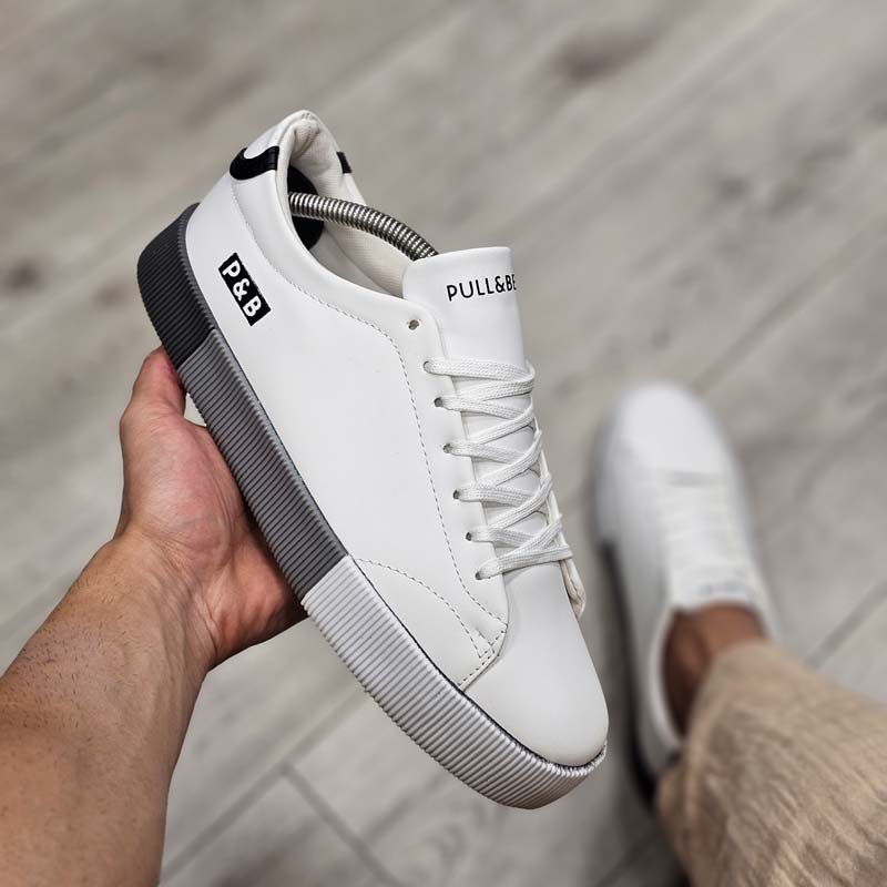 کفش کتونی مردانه مدل پول اند بیر سفید سایز 40 41 42 43 44 کفش کتونی مردانه مدل پول اند بیر سفید سایز 40 41 42 43 44