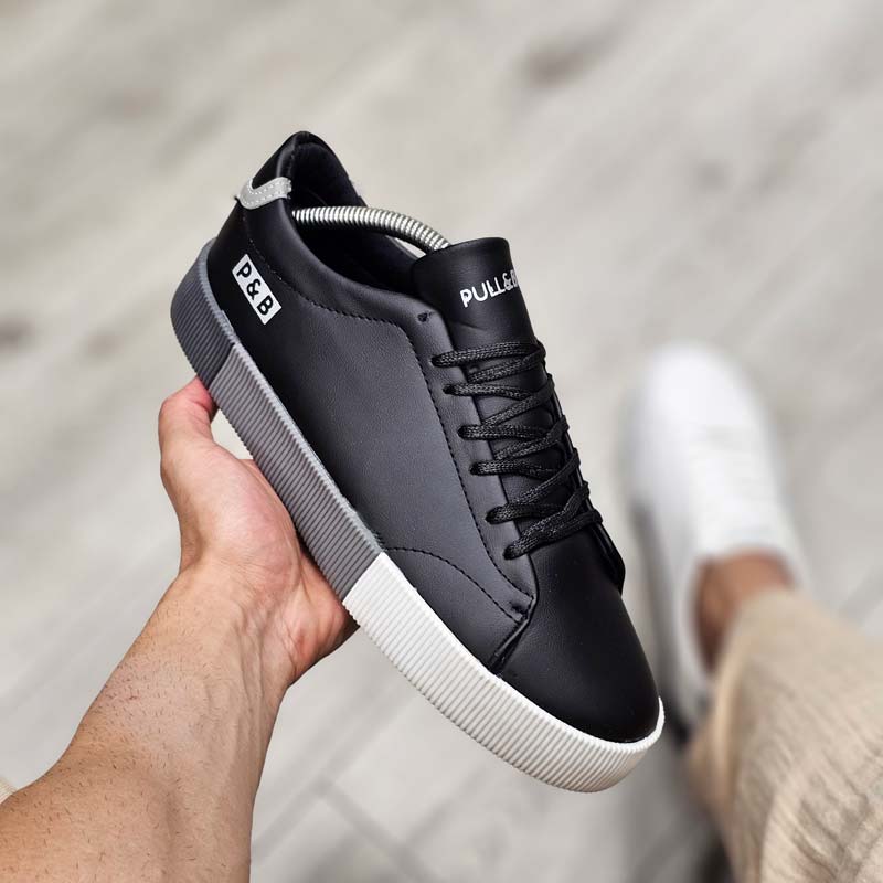 کفش کتونی مردانه مدل پول اند بیر مشکی سایز 40 41 42 43 44 کفش کتونی مردانه مدل پول اند بیر مشکی سایز 40 41 42 43 44